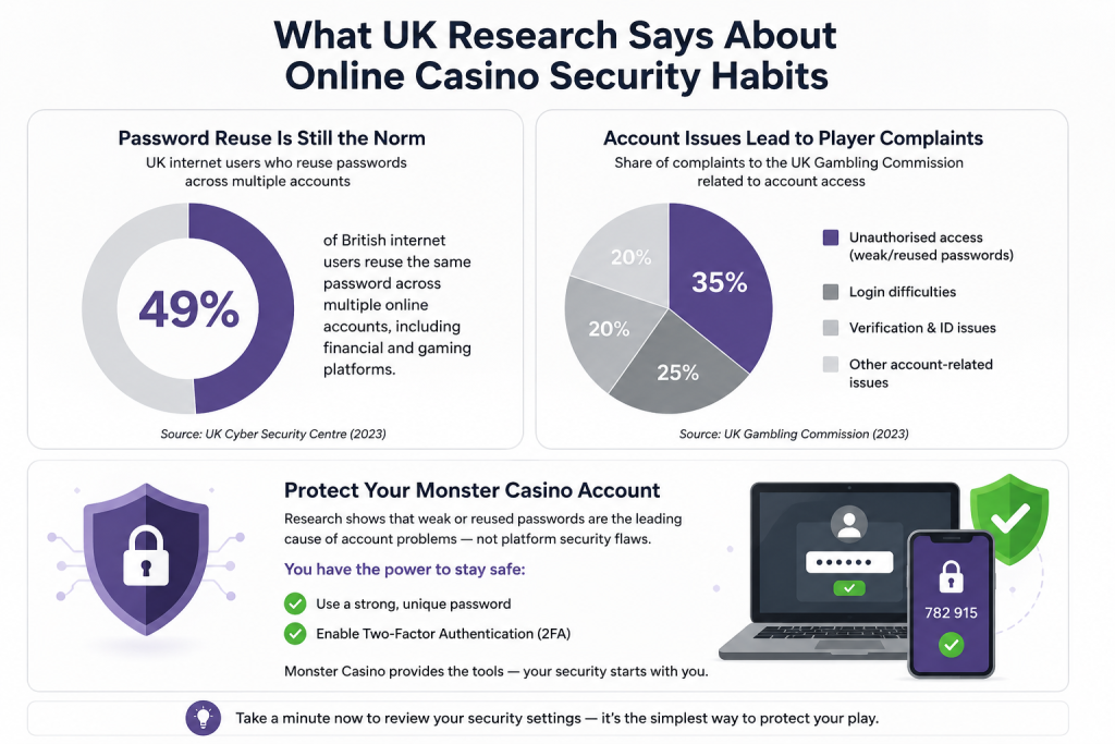 What UK Research Says About Online Casino Security Habits
